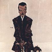 Egon Schiele Portrait of the Publisher Eduard Kosmack (mk12) china oil painting reproduction